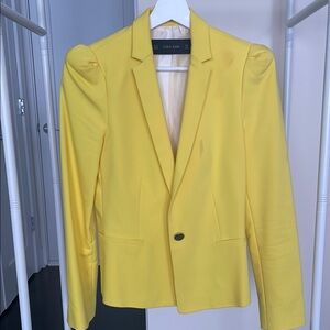 Zara Yellow Blazer